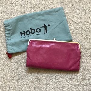 Pink Hobo Clutch Wallet